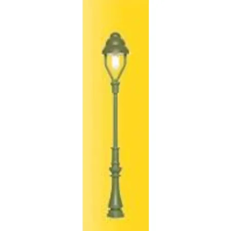 Viessmann 6728 Spur H0 Bausatz Einheits-Gaslaterne, grün, LED warmweiß