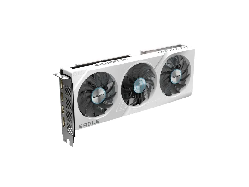 Gigabyte GeForce RTX 4060 EAGLE OC ICE 8G - Grafikkort - GeForce RTX 4060 - 8 GB GDDR6 - PCIe 4.0 - 2 x DisplayPort, 2 x HDMI