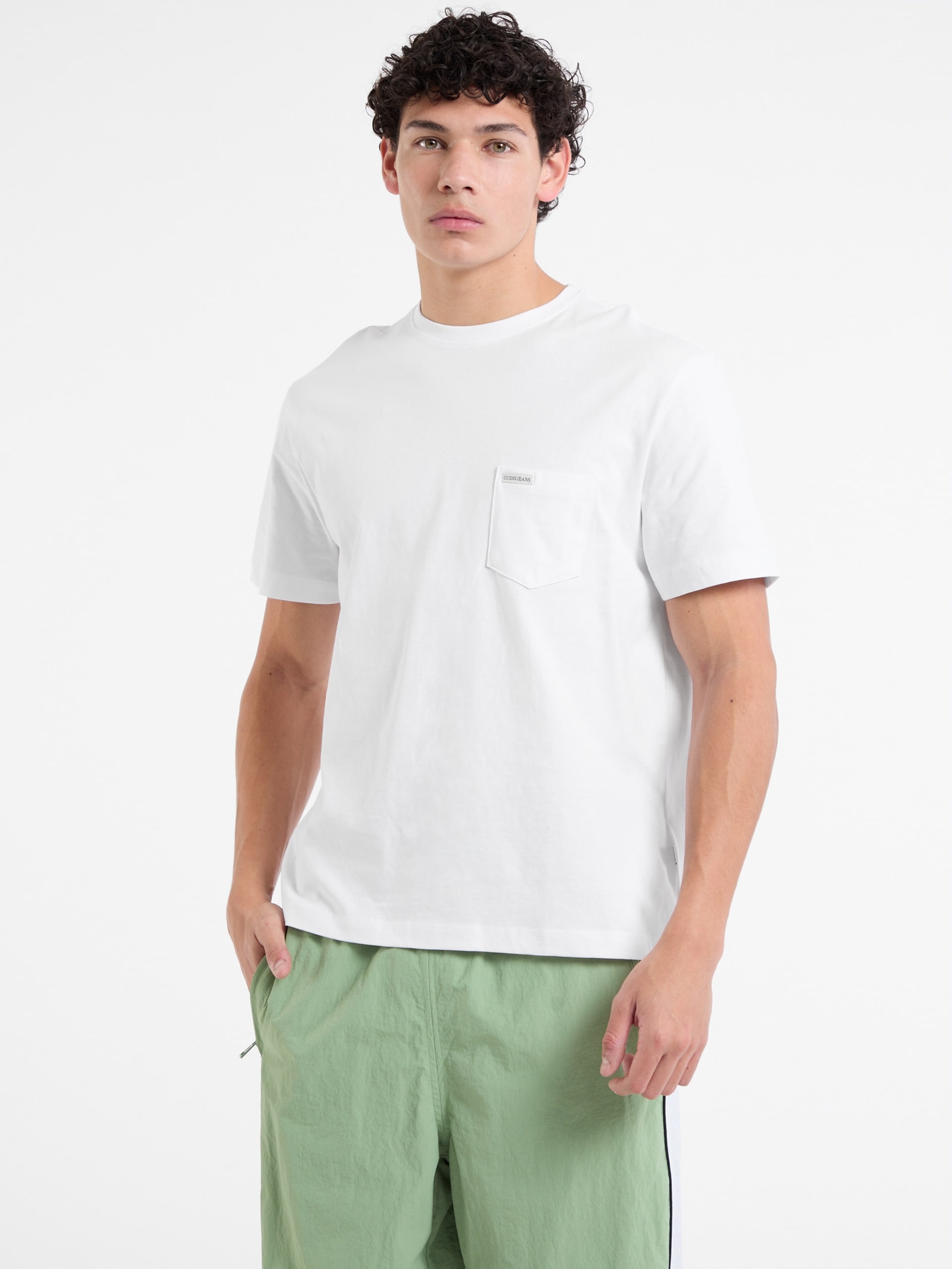 Camiseta de gola redonda