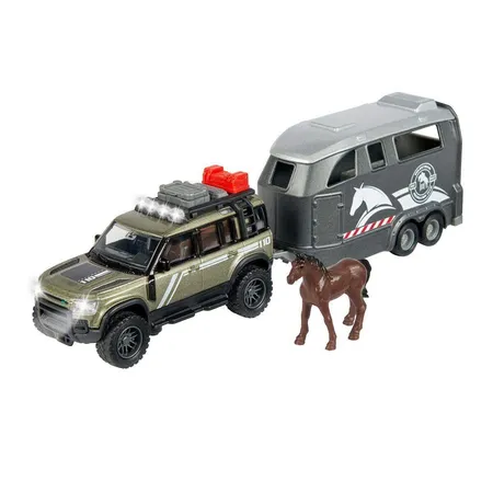 Majorette Land Rover Horse Carrier
