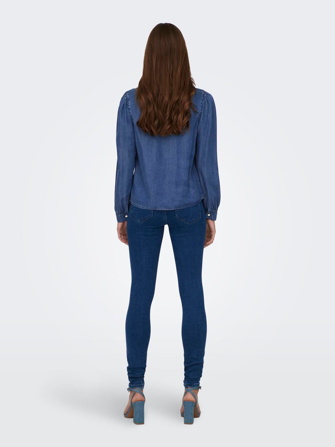 ONLBILLIE Jeanshemd Medium Blue Denim