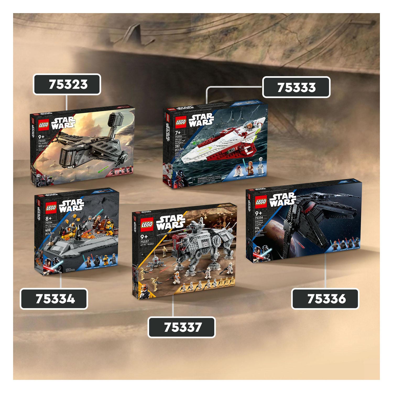 LEGO Star Wars 75337 AT-TE Walker