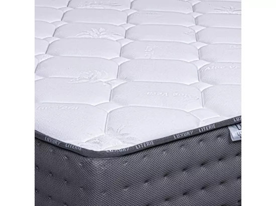 Matelas Planilux, 20 cm, mousse haute densité, ferme, indépendance du couchage, face été/hiver, 180x200cm