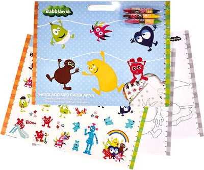 Babblarna Fargeleggingsbok