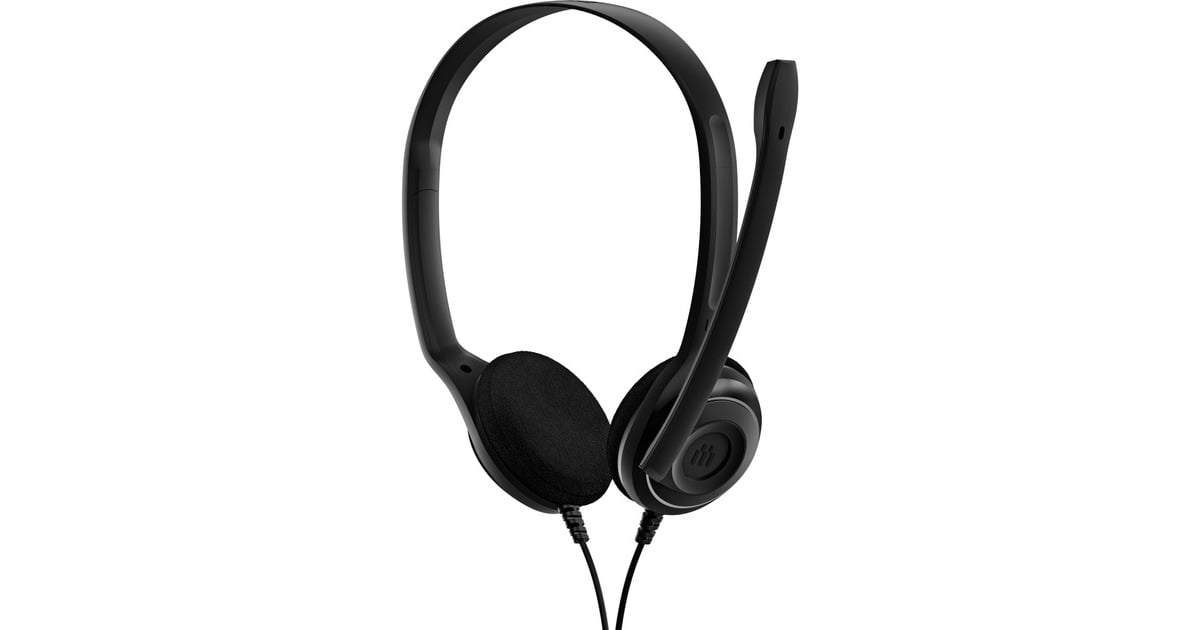 EPOSPC 8 USB on-ear headset  (Zwart)