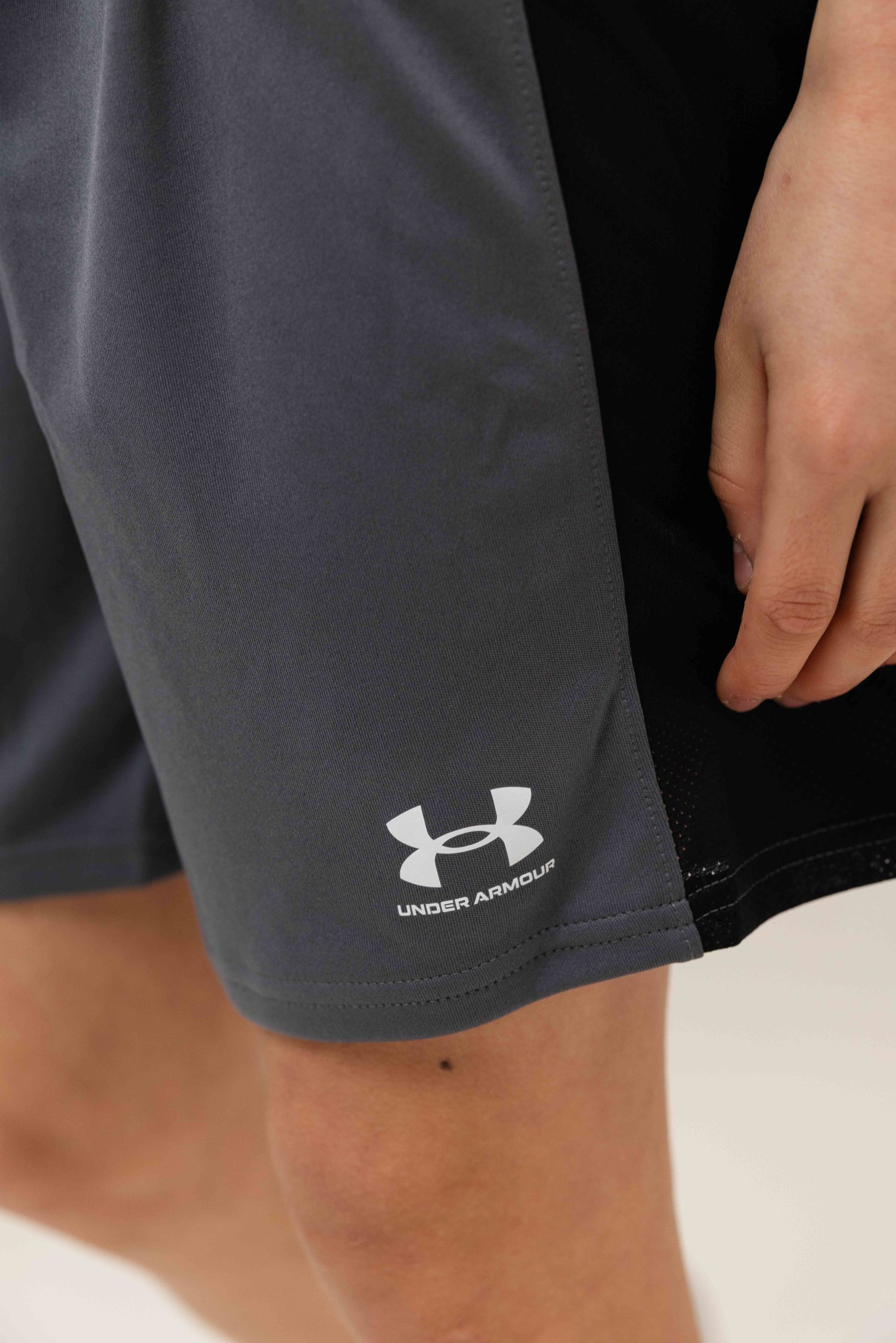 Under Armour Challenger Knit Korte Broek Kids Grijs