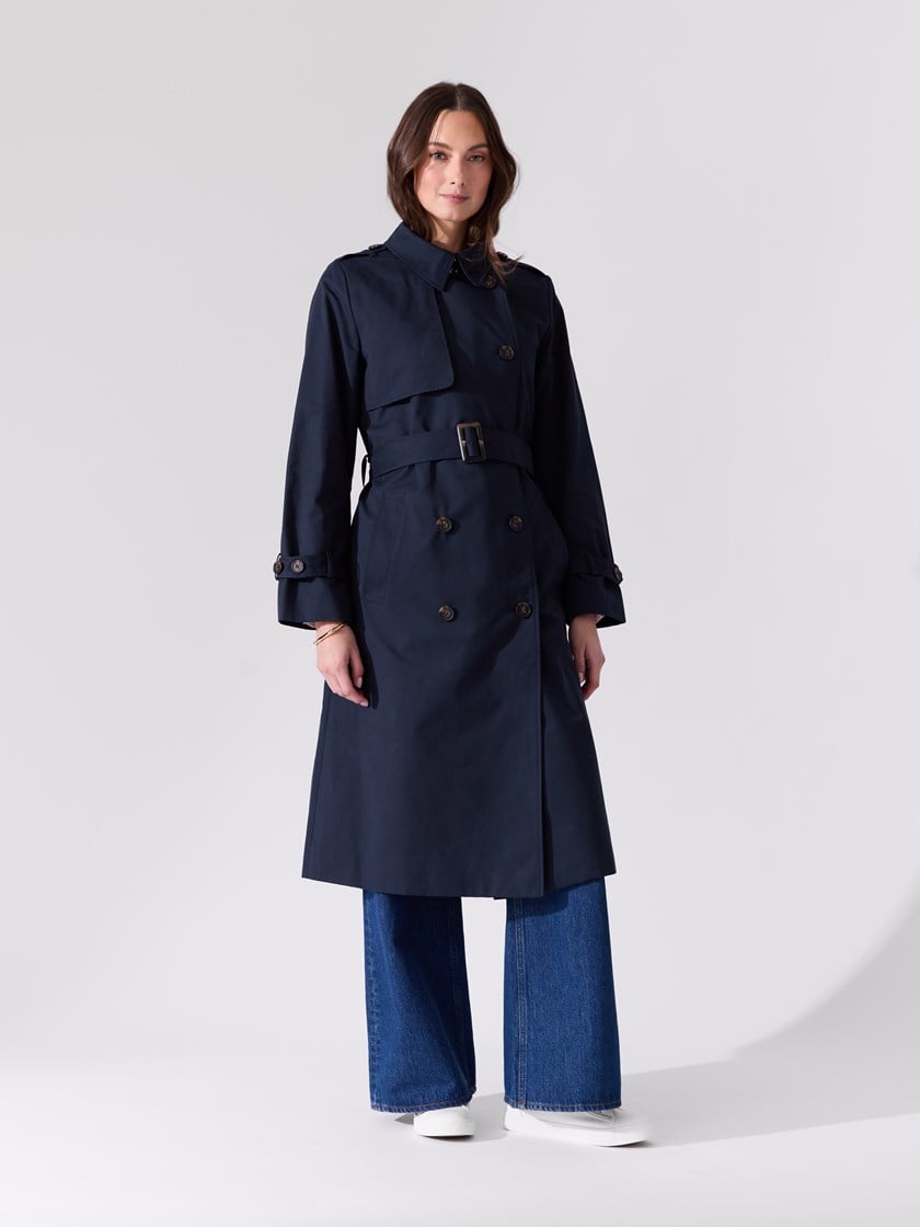 Mila trenchcoat Navy Blazer