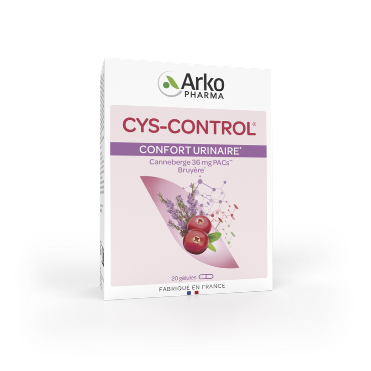 Cys-control confort urinaire gélules 20 gélules