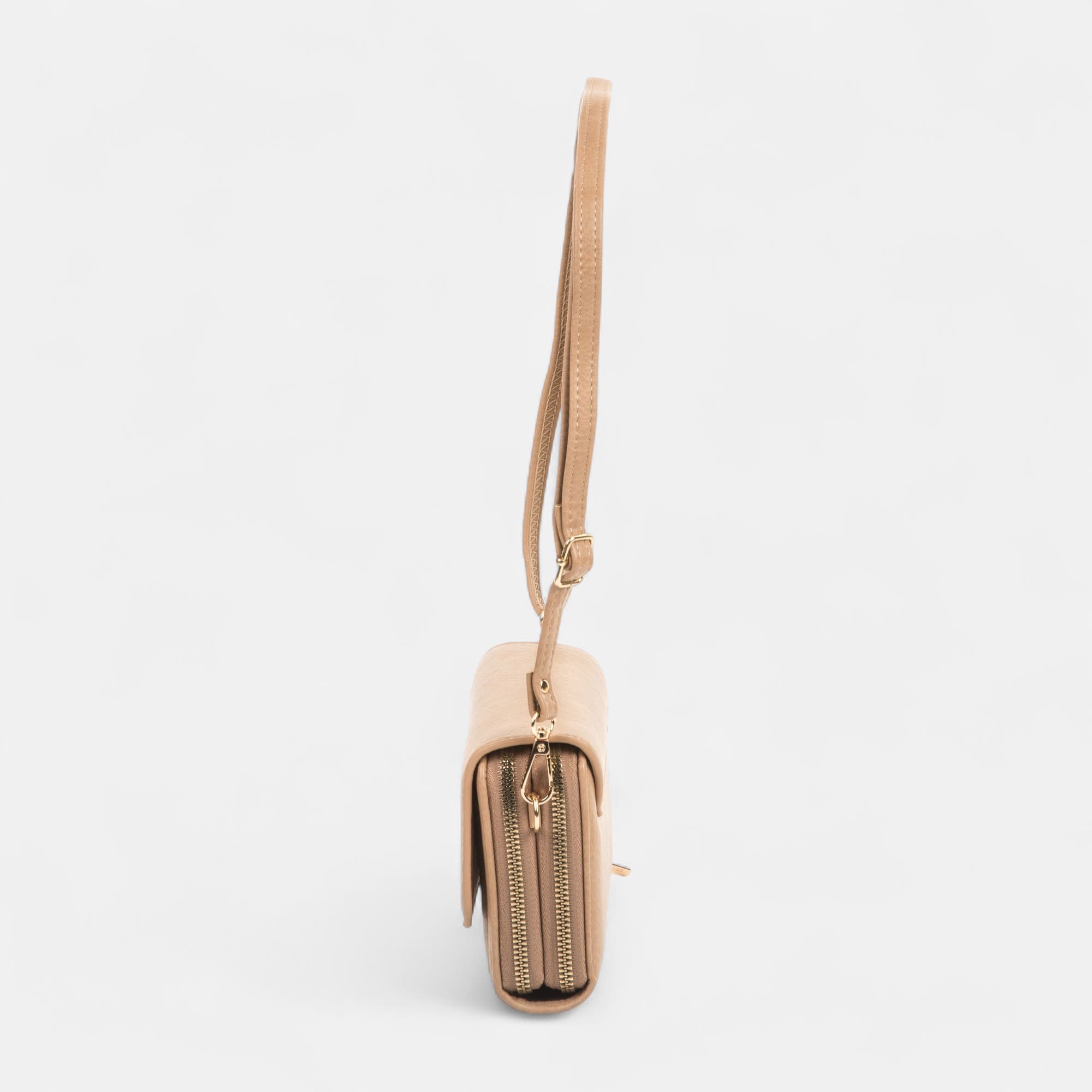 Sac bandoulière beige