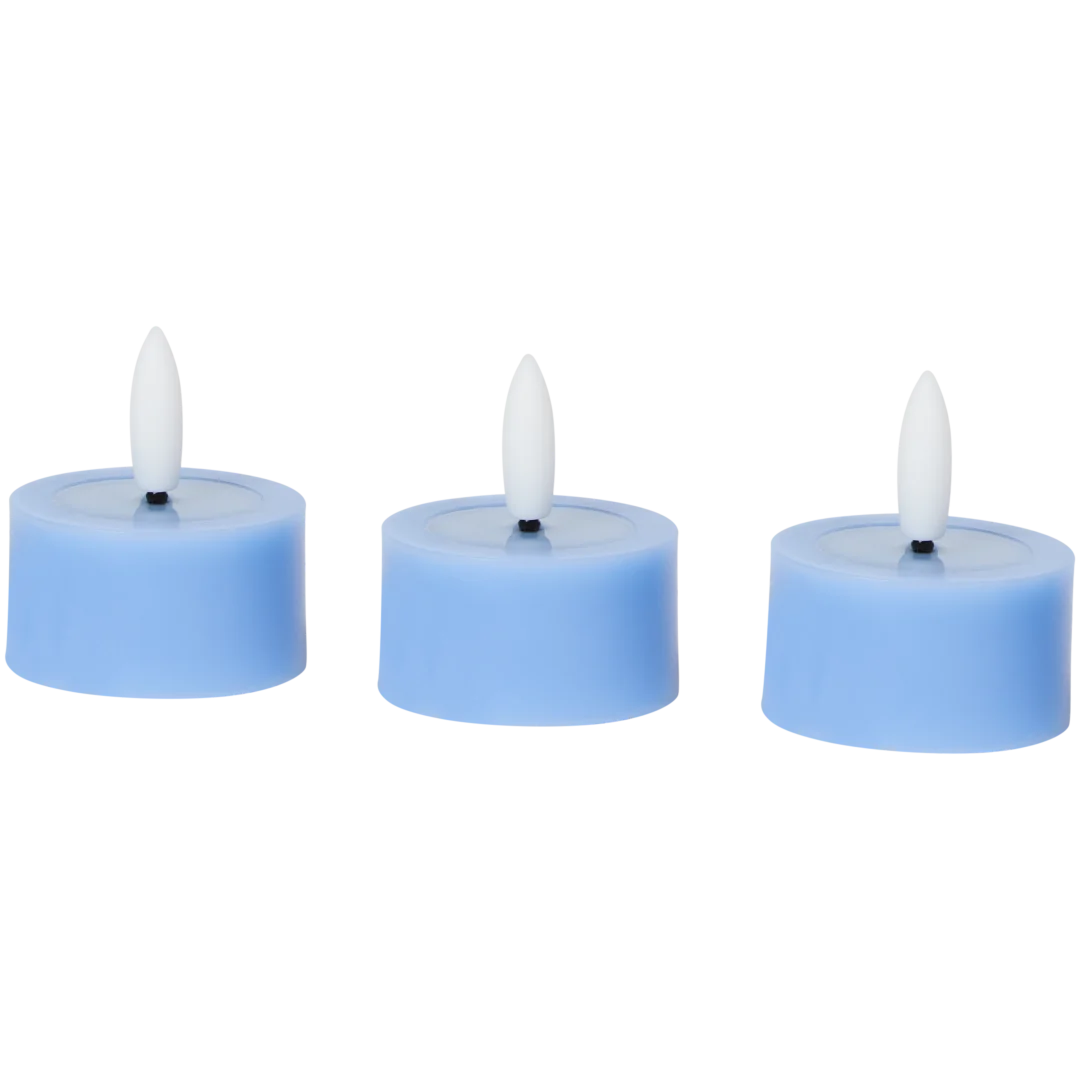 Bougies chauffe-plats LED avec minuterie