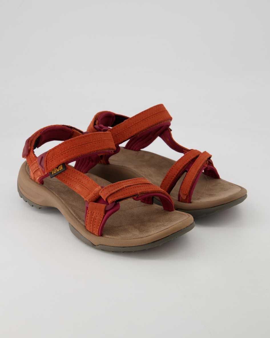 Teva Terra Fi Lite Suede Womens Sandalen in Orange