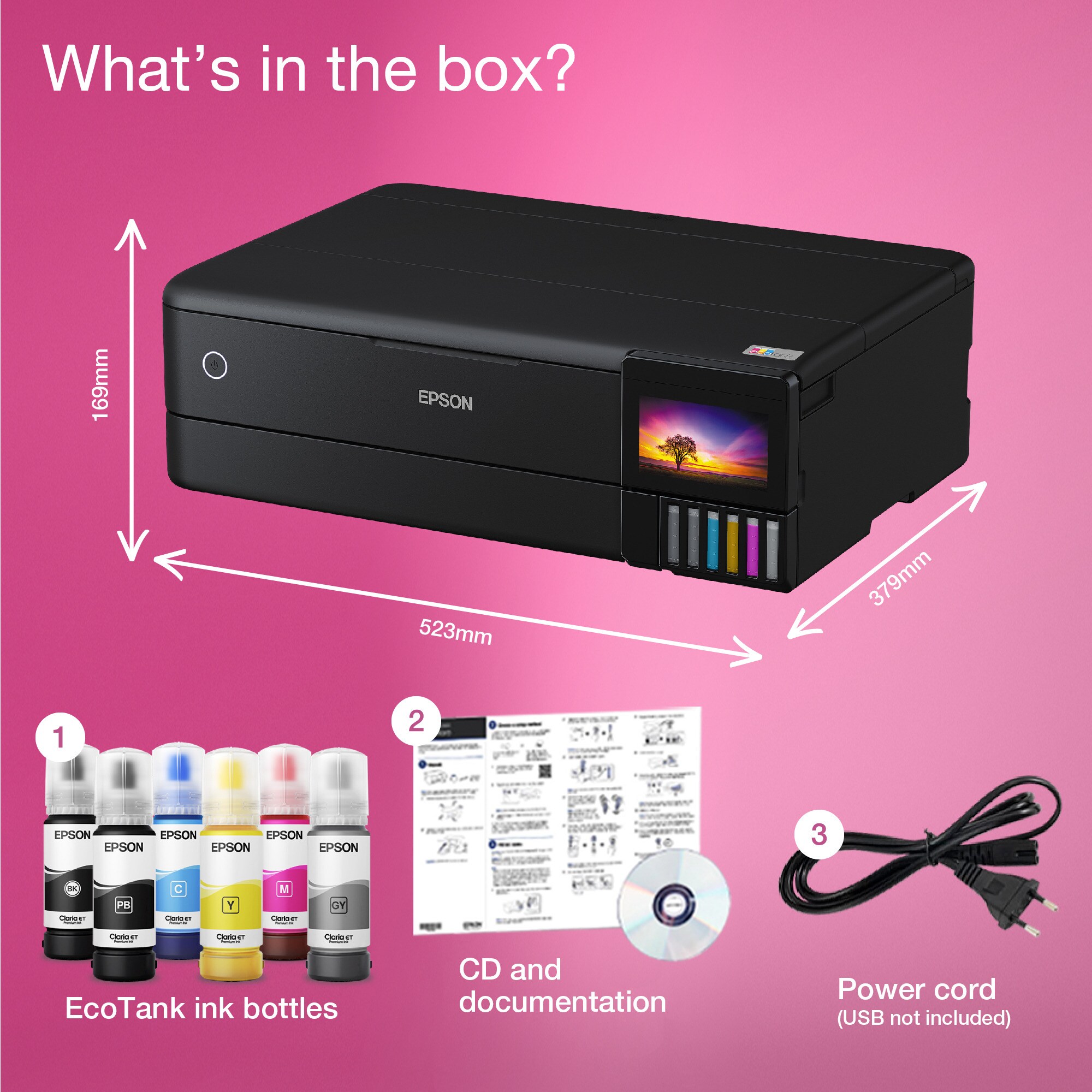 Epson Multifunktionsdrucker EcoTank ET-8550