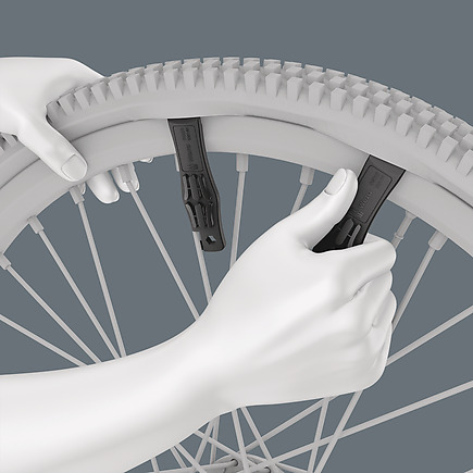 Wera Bicycle Set 15 Dækjern med bits