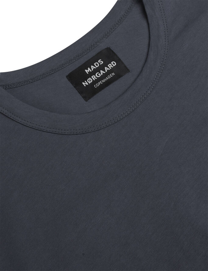 Mads Nørgaard - Copenhagen Organic Thor Tee LS Dark grey