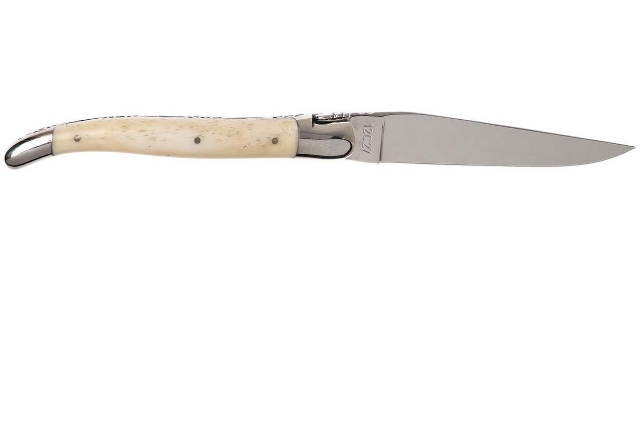 Laguiole en Aubrac Classic 12cm wit been L0212OSI-FSI1