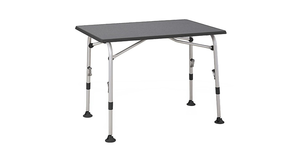 WestfieldAircolite 100 tafel  (Donkergrijs/aluminium)