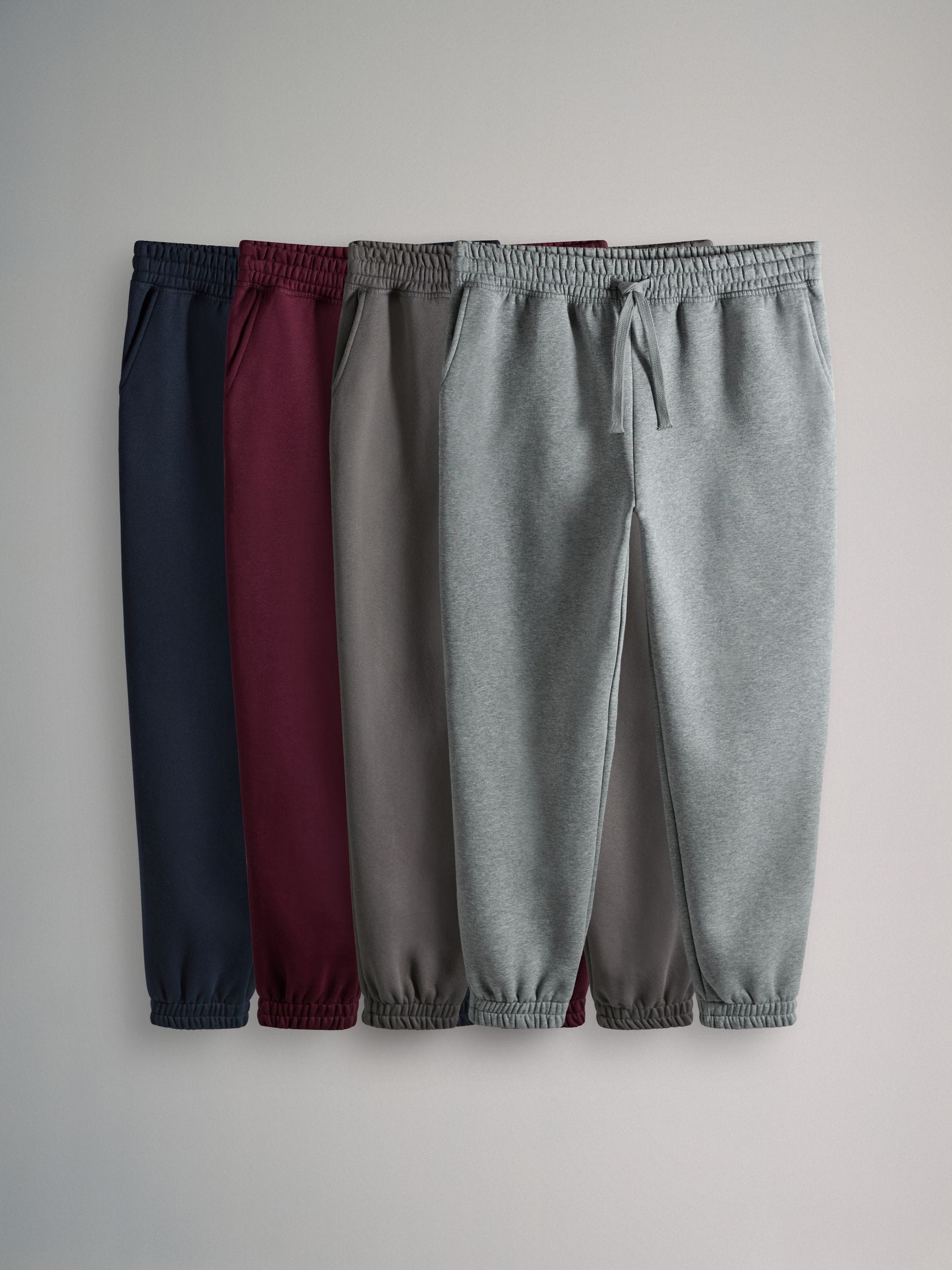 Marineblauw/grijs/rood - The Set 4 Pack Cuffed Joggers