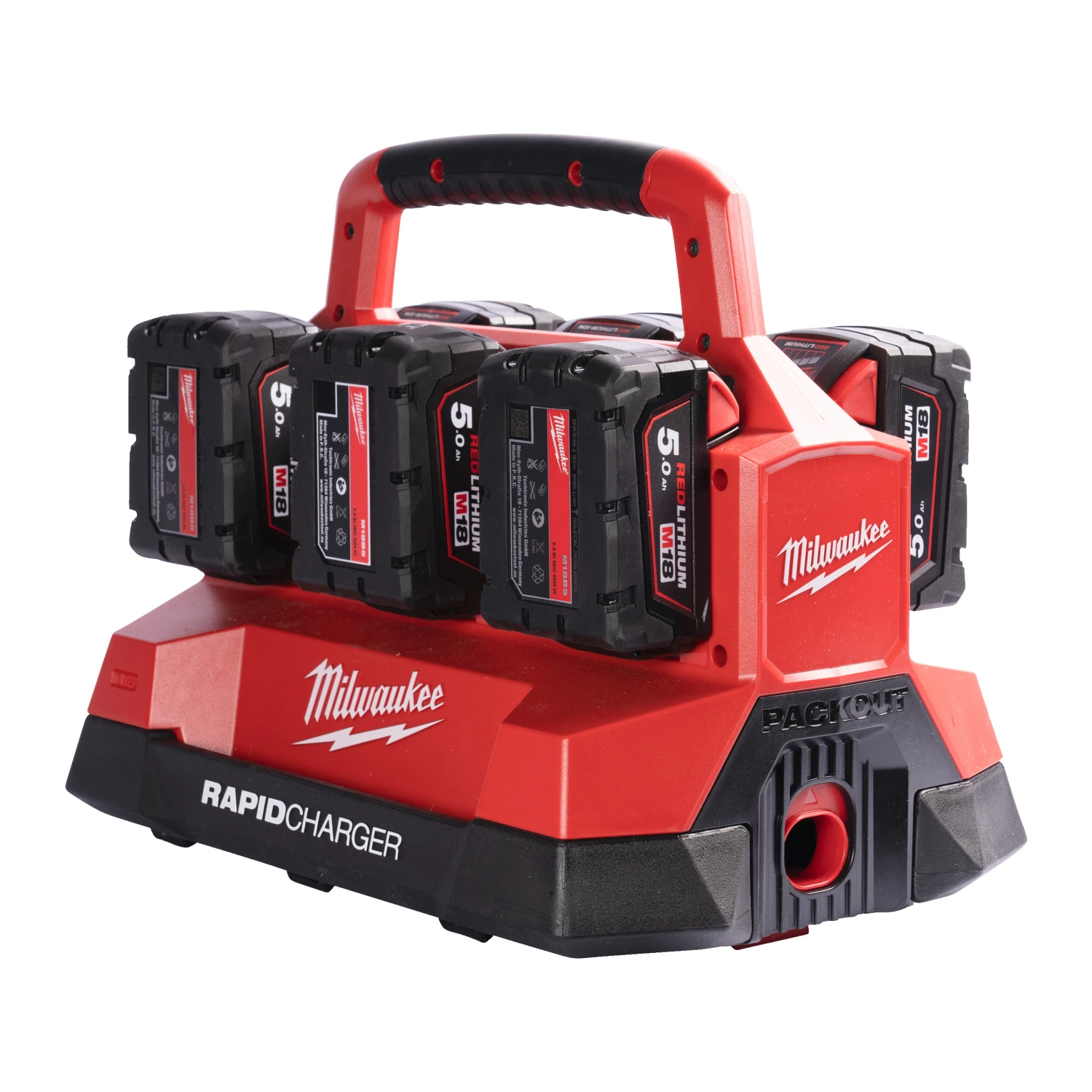 Milwaukee M18 PC6 PACKOUT™ zesvaks snellader