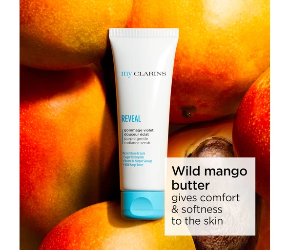 Clarins My Clarins Reveal Purple Gentle Radiance Scrub