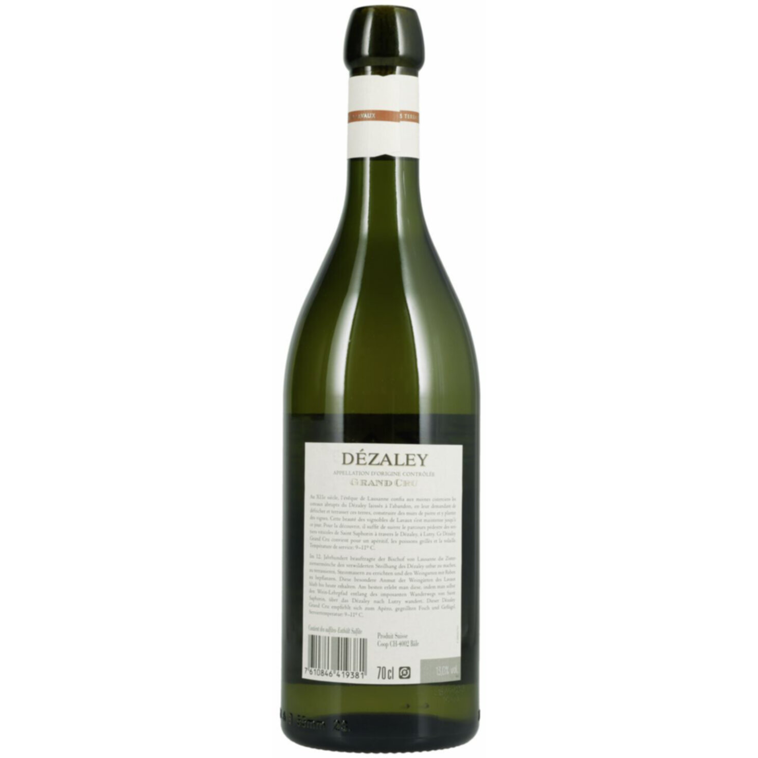 Lavaux AOC Grand Cru Dézaley -70cl