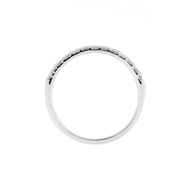 Bague Or Blanc et Diamant