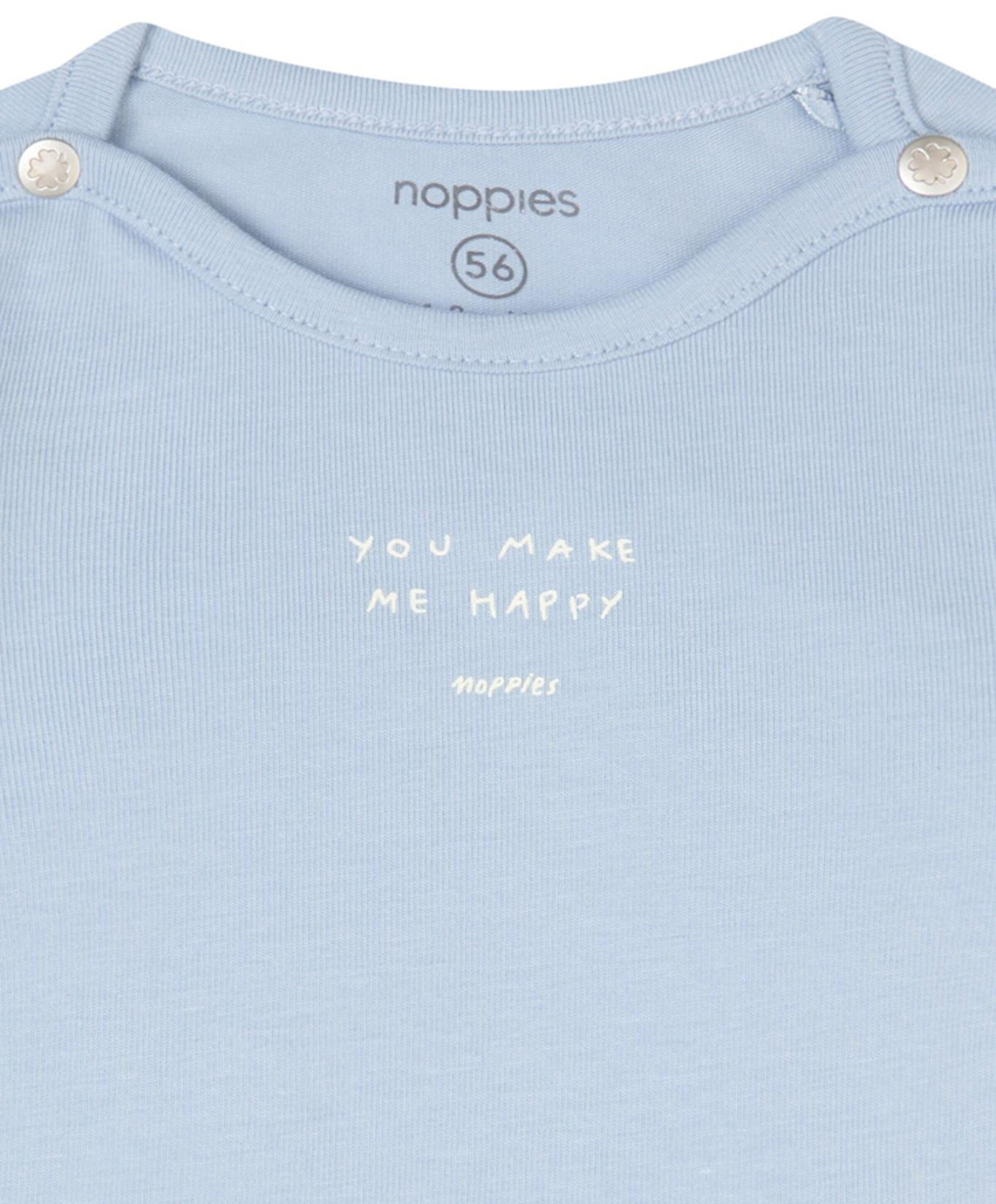 Noppies Uniseks longsleeve blauw