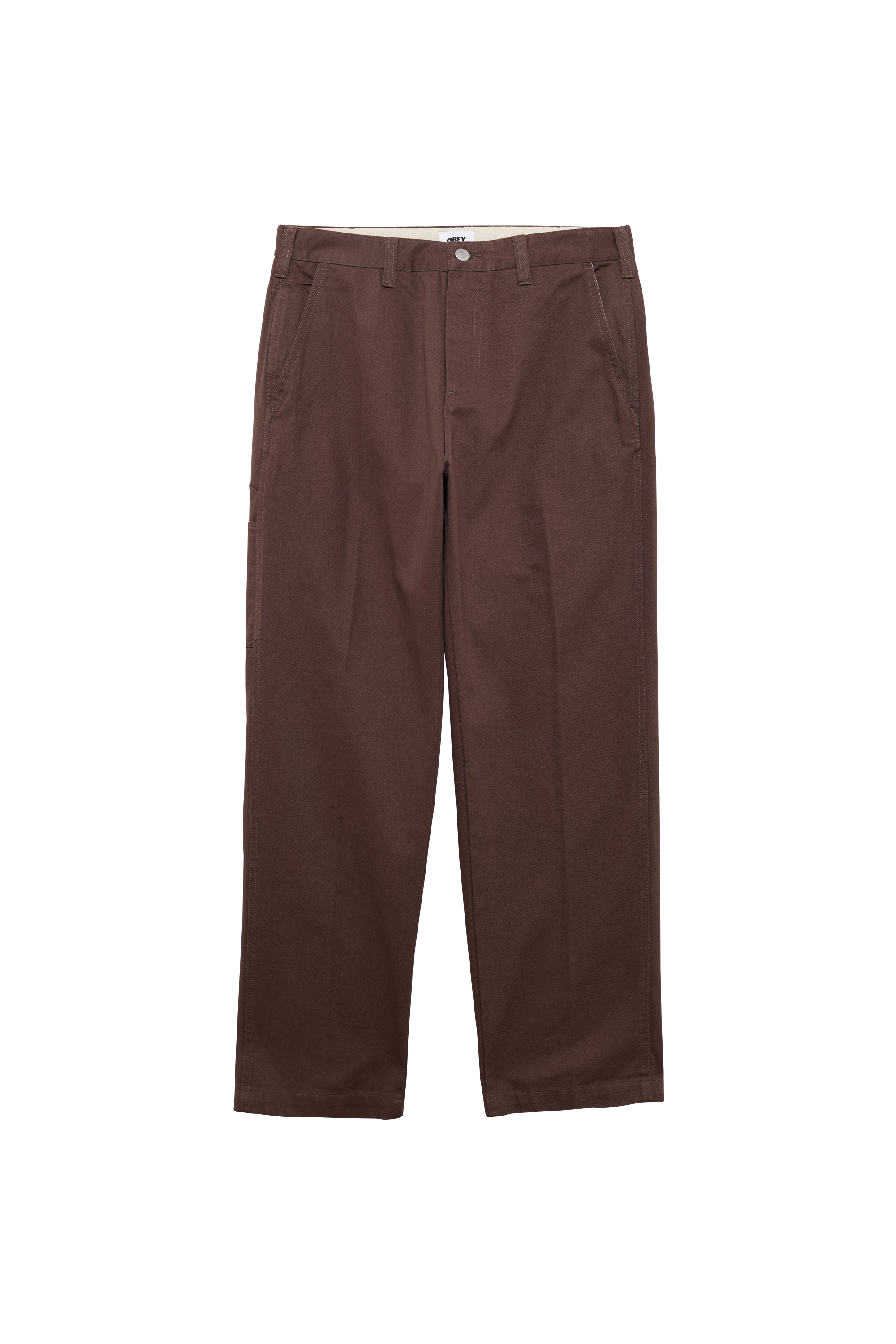 OBEY Pantalon HARDWORK CARPENTER PT DBR Marron