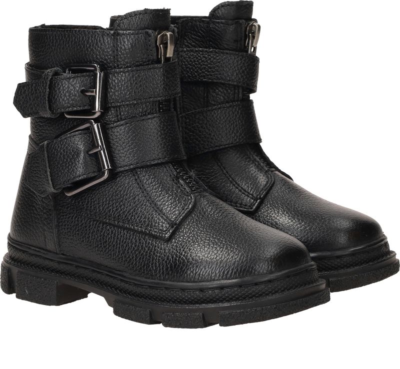 IK-KE Bikerboots Zwart Meisjes