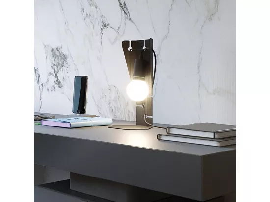 Lampe de table Albireo noir