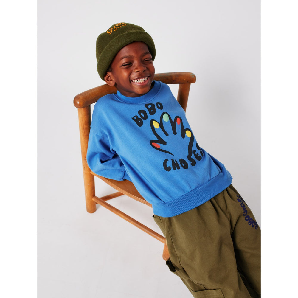 Køb Bobo Choses Blue High Five Sweatshirt