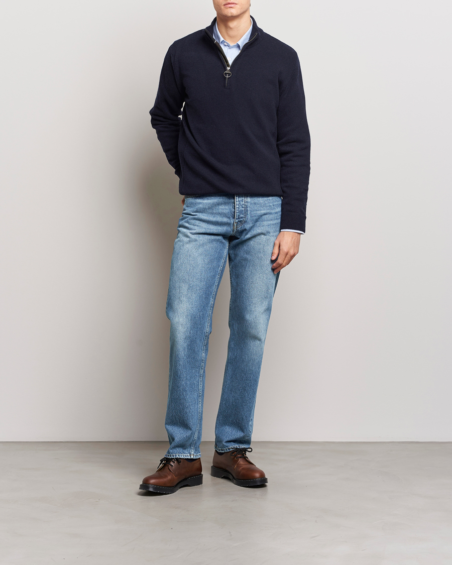 Barbour Lifestyle Holden Half Zip Navy