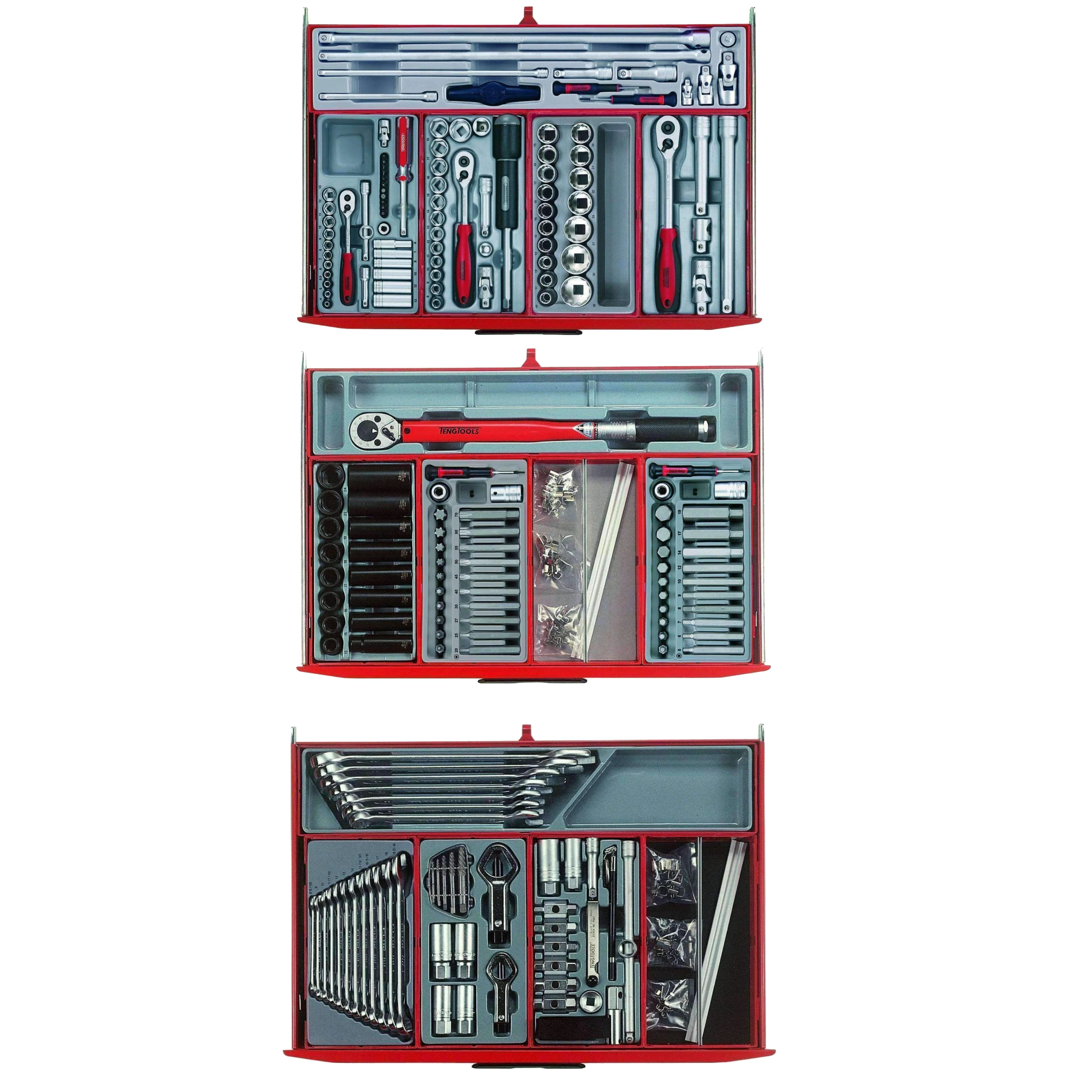 Teng Tools 715-piece Mega Master Hybrid Hand Tool Set - TCMM715N