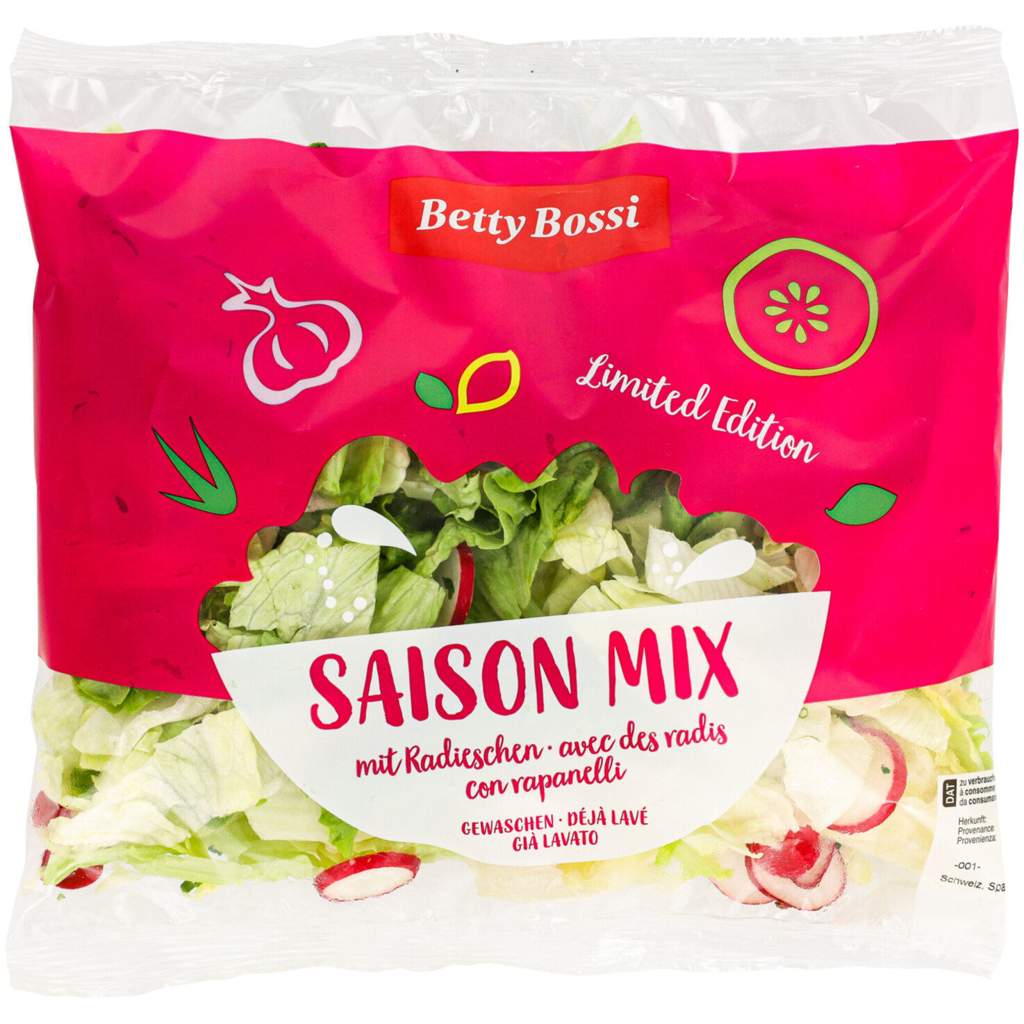 Betty Bossi Saisonsalat Radiesli -