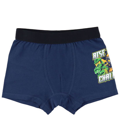 LEGO® Ninjago Boxershorts - LWAgan - 3er-Pack - Dark Navy/Hellbl