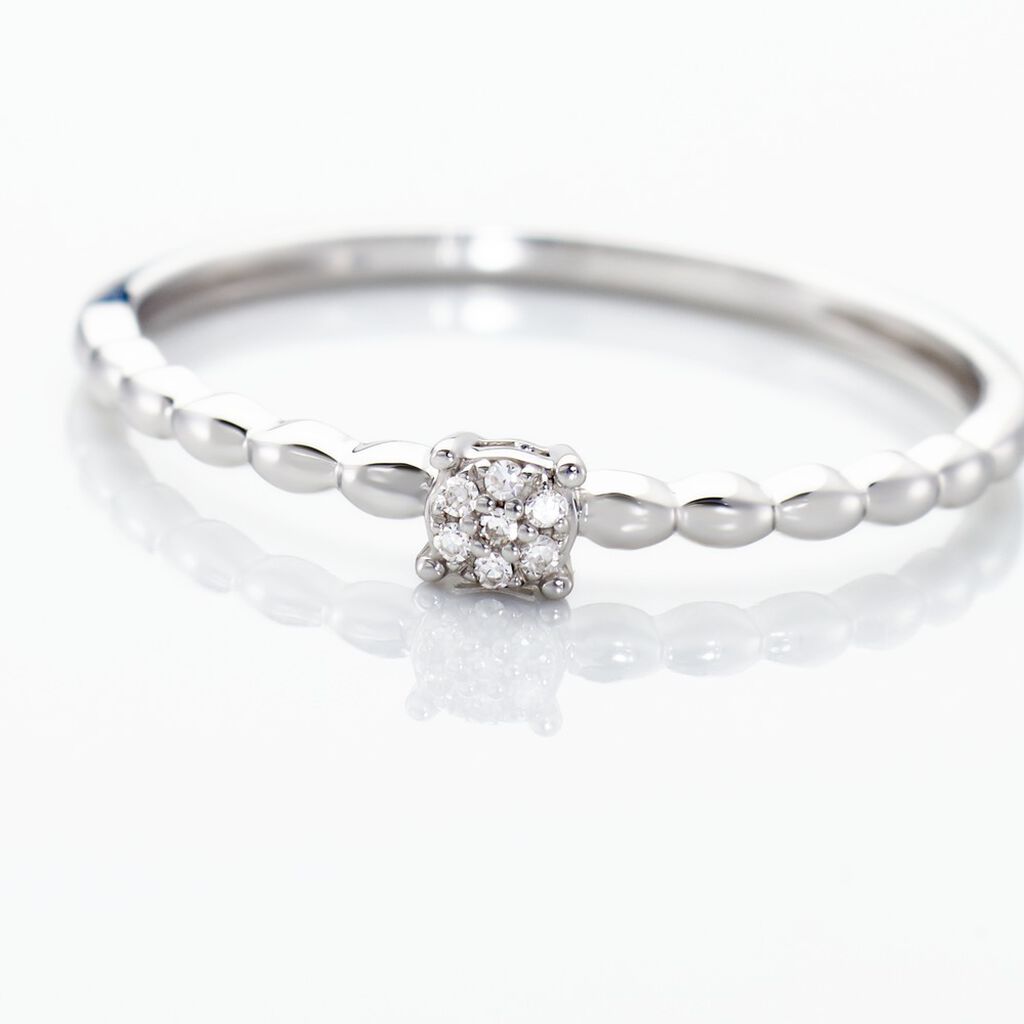 Bague Nuha Blanc Diamant Blanc