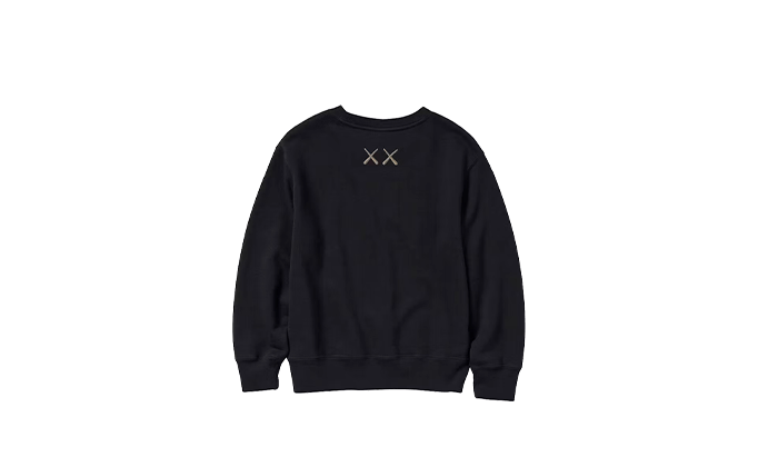 Uniqlo Longsleeve Sweatshirt KAWS Black Enfant