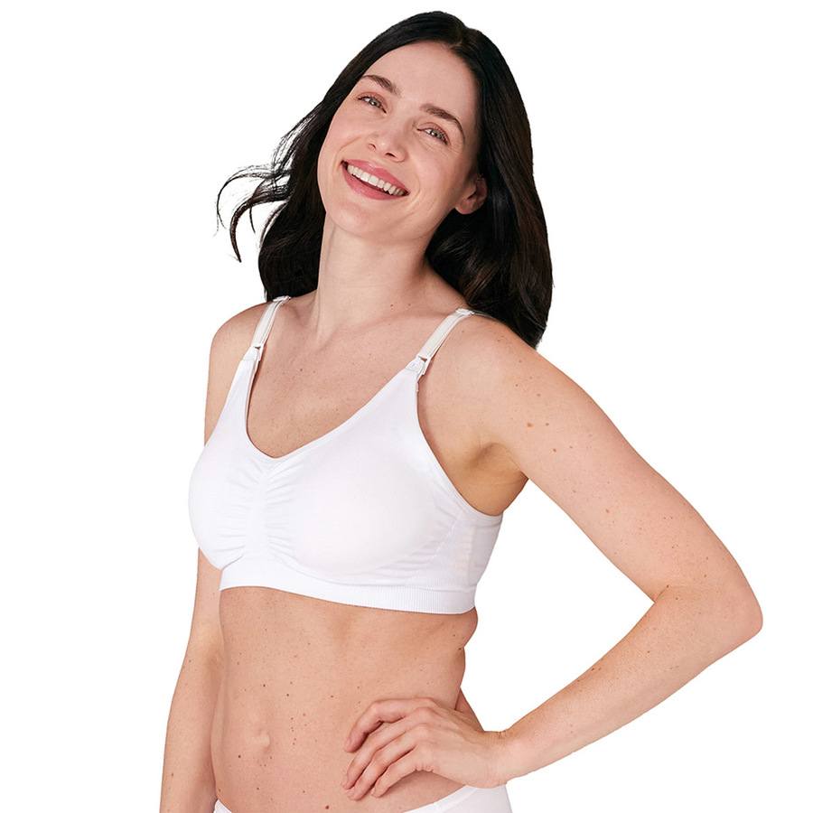 Medela 3-In-1 Nursing And Pumping Bra White XXL