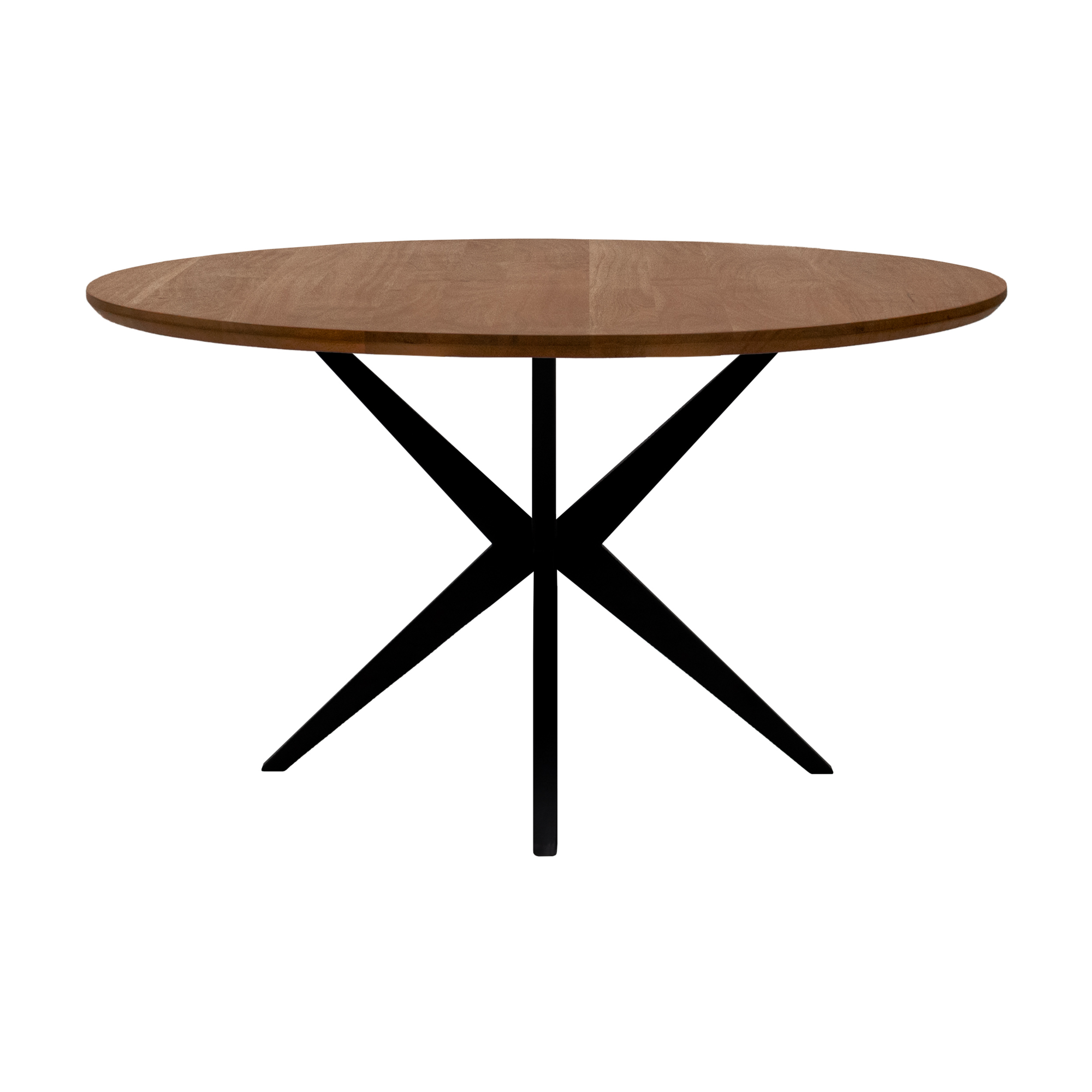 Kick tafel Havard - rond 140cm bruin