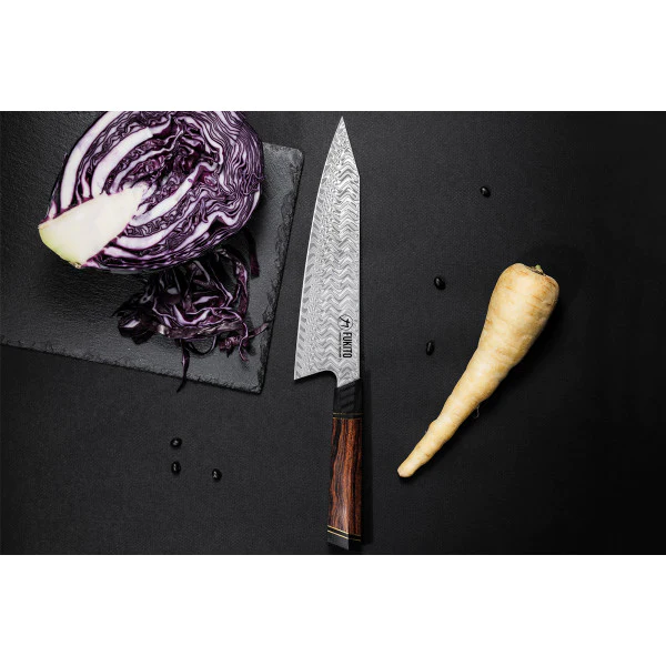 Couteau Fukito Desert Damas modèle chef kiritsuke 21cm Fukito