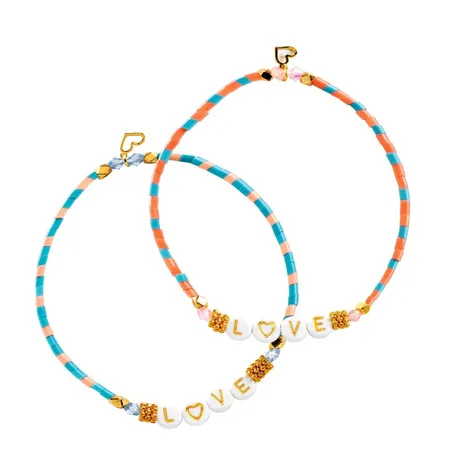 Djeco Schmuck basteln: Buchstaben