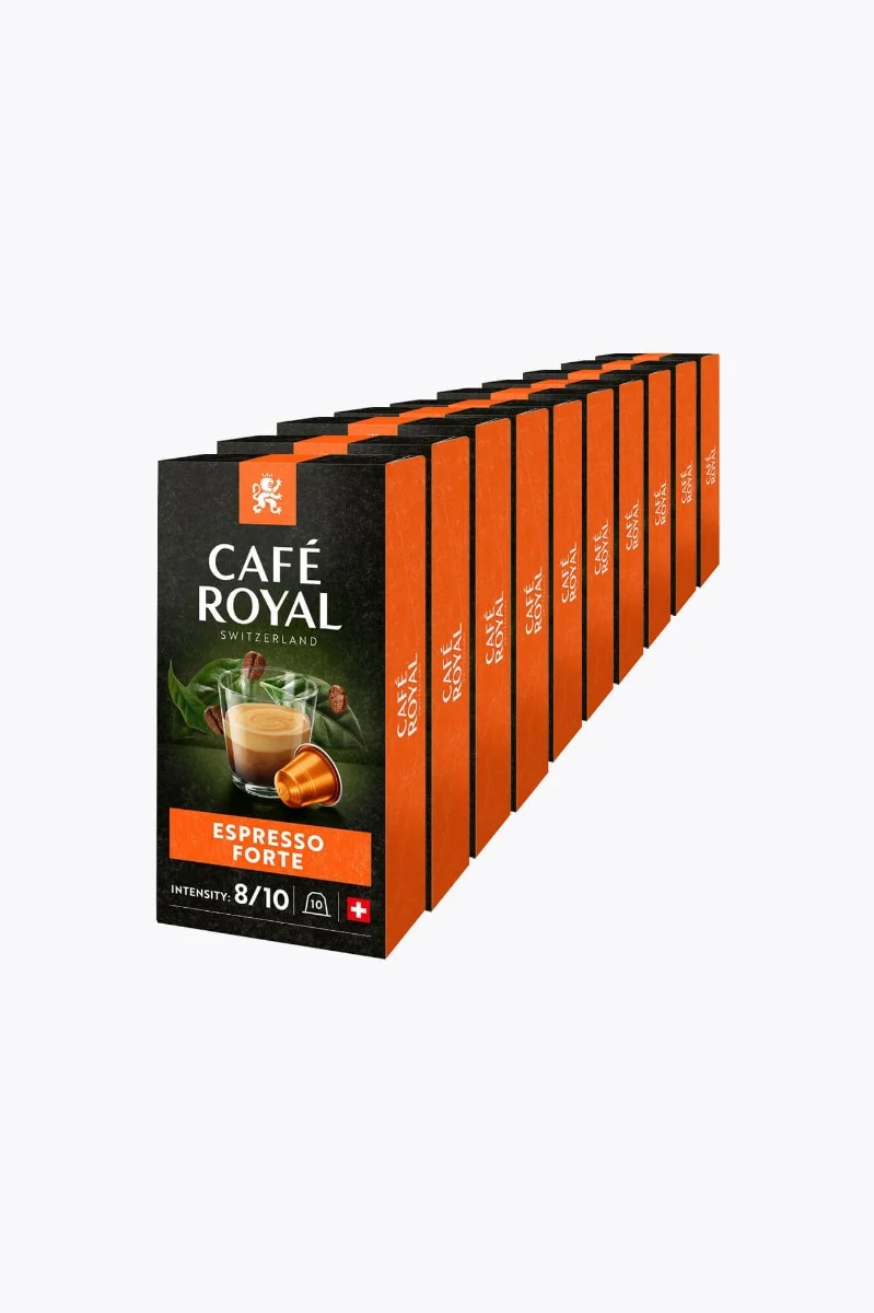 Café Royal Espresso Forte 100 Kapseln Nespresso® kompatibel