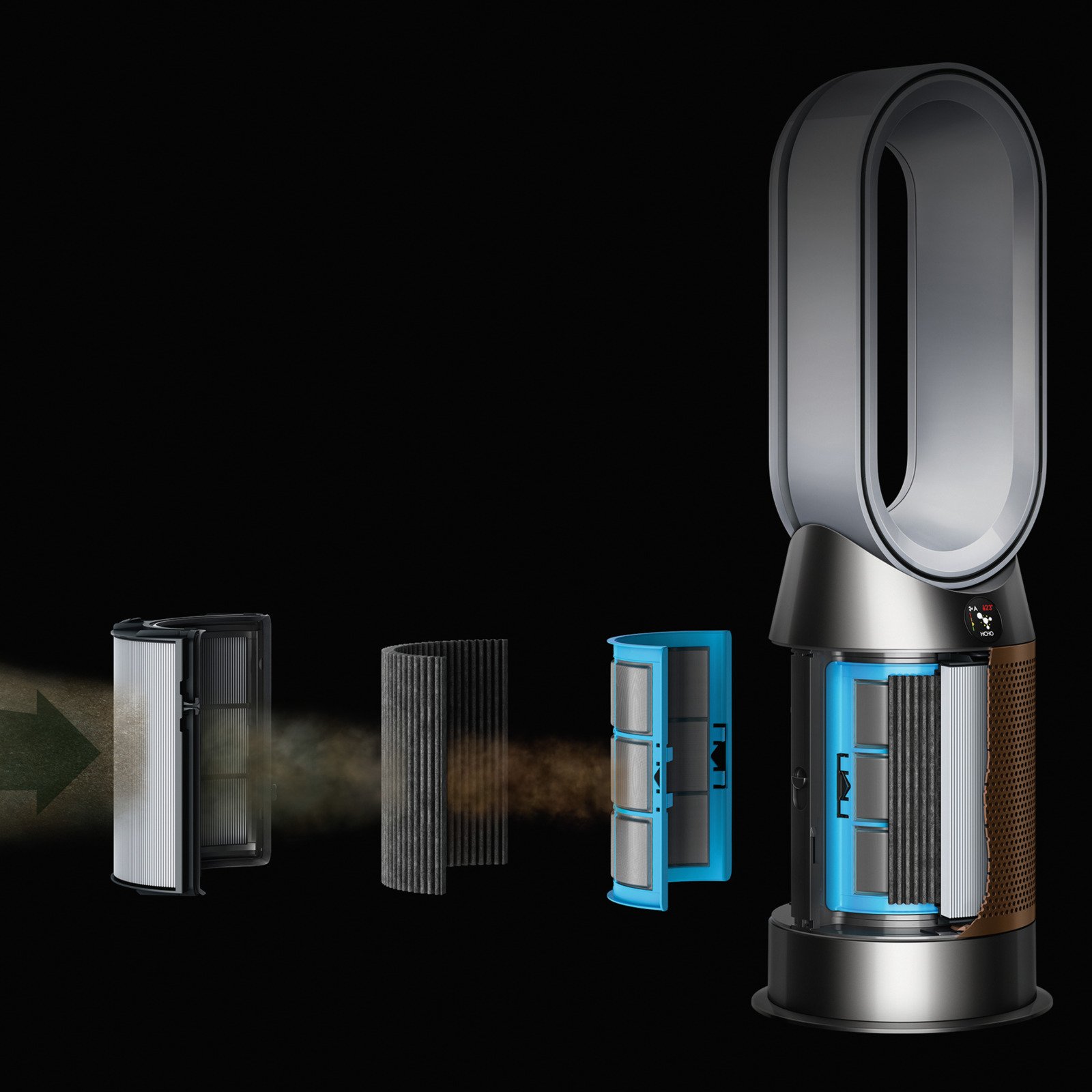 Dyson Purifier Hot+Cool Formaldehyde Luftreiniger mit Heizfunktion (HP09)