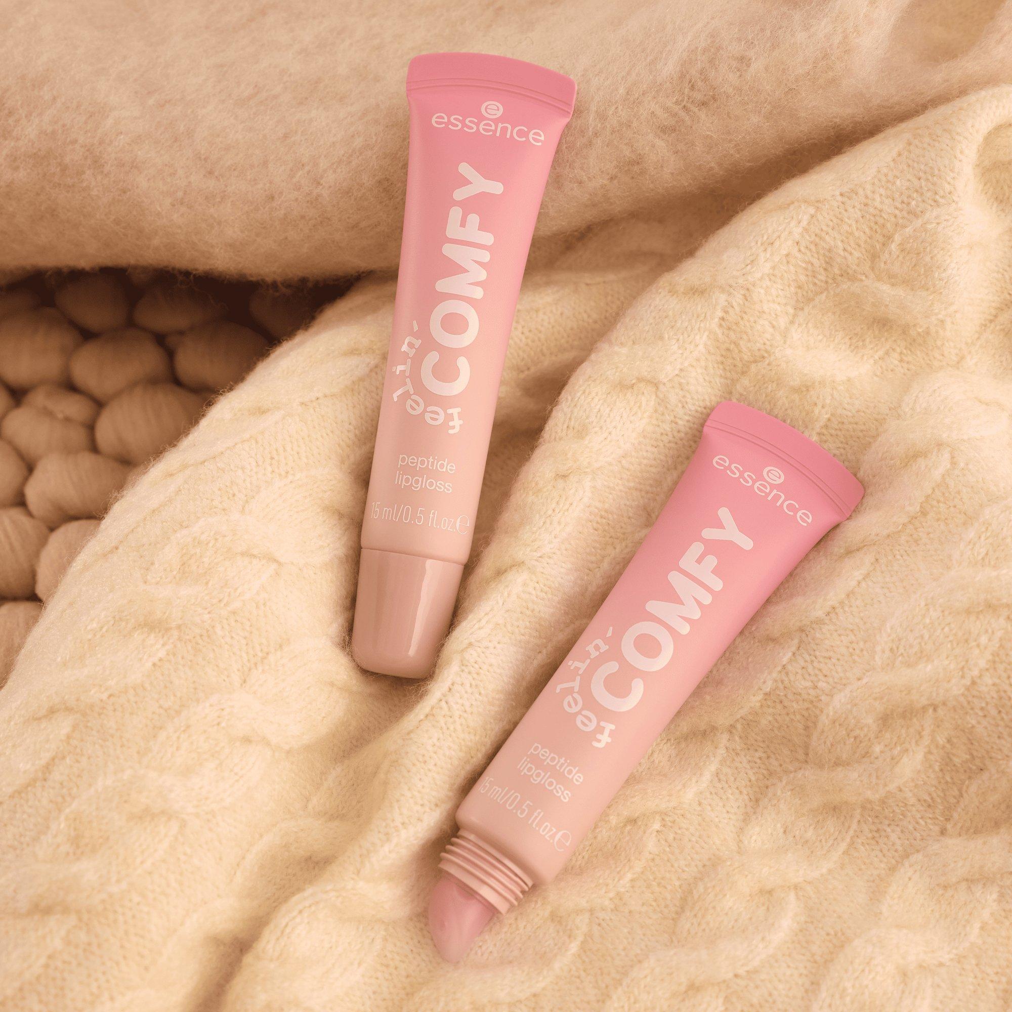 feelin' comfy peptide lipgloss