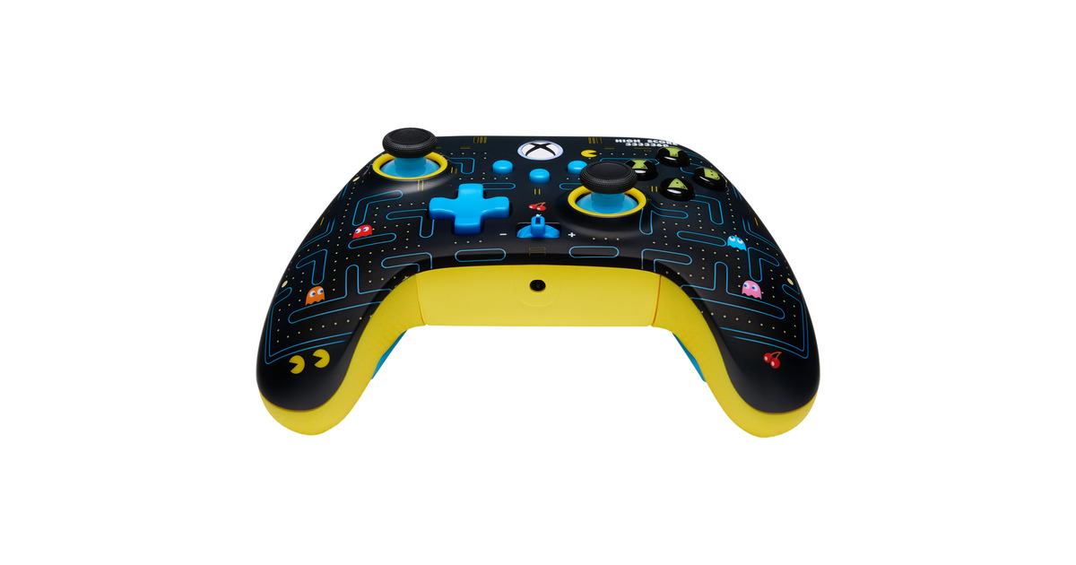 PowerAXbox WS Controller Pac-Man  (Zwart, Xbox Series X|S, Xbox One, Windows 10/11)