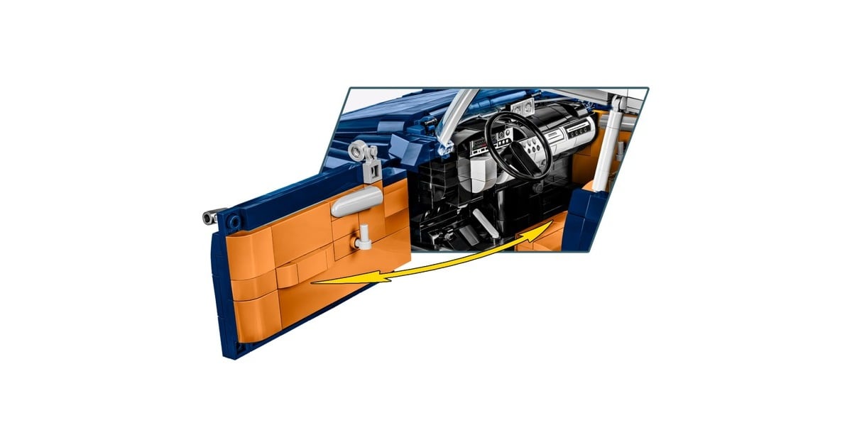 COBICitroen DS 21 Pallas 1968 Constructiespeelgoed  (Schaal 1:12)