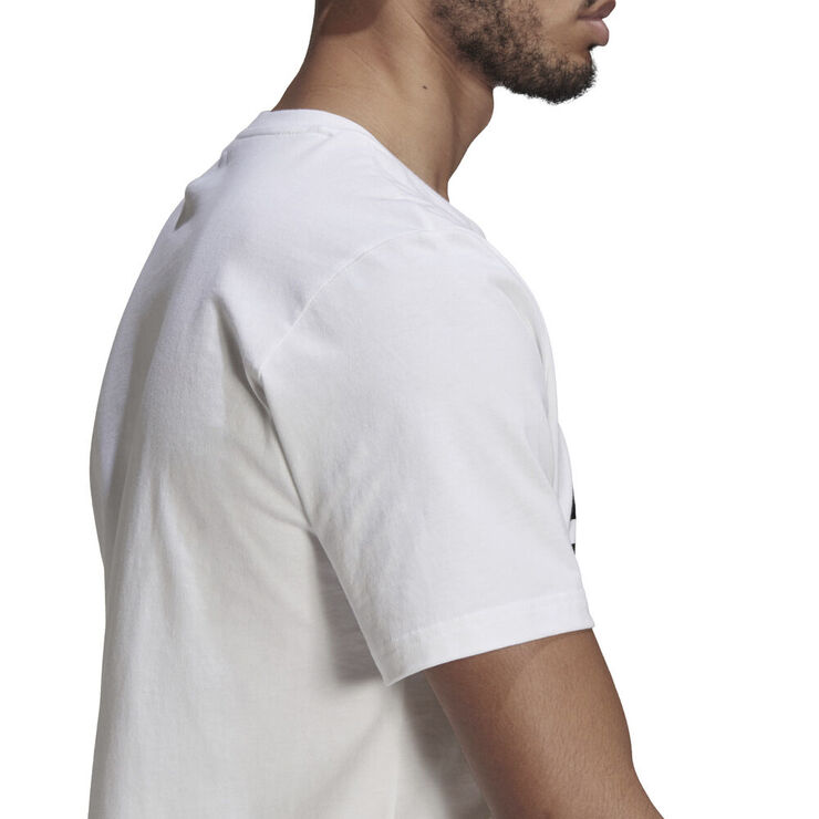 adidas Essentials Big Logo T-shirt Hvid
