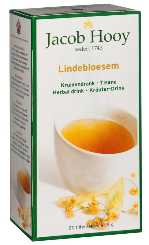 Jacob Hooy Lindebloesem theezakjes 20st