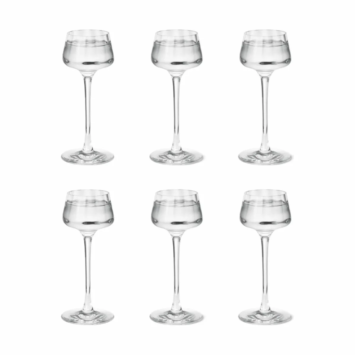 Georg Jensen Bernadotte Snapseglas - 6 stk.