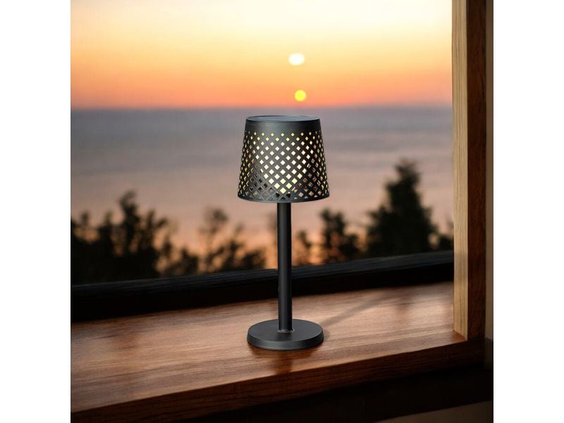 Dameco Gartenlicht Zum Stecken oder Stellen 2 in 1 LED Solar Leuchte