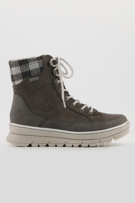 Schnür-Boots, Jana Shoes, recycelt, Weite H